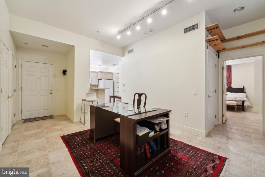 Welcome to the Phoenix Condominiums at 1600 Arch Street, offering unparalleled convenience in the heart of Center City . This easy-to-maintain one-bedroom unit features tile floors, oversized windows, and additional closet space for ample storage. The kitchen offers plenty of countertop and cabinet space, along with the convenience of an in-unit washer and dryer. Perfect for city living with everything you need at your doorstep! This secure doorman building is walkable to Suburban Station, the Comcast Center, and much more! Enjoy premium amenities, including a rooftop with panoramic Philadelphia views, fitness centers, and executive meeting rooms.