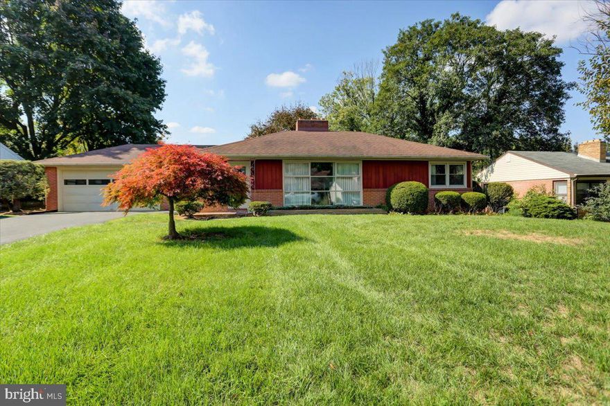 Location, Location, Location!  One owner brick 3 bedroom, 1.5 bath ranch in Fountain Head subdivision.  Property is being sold AS-IS to settle estate.  Needs some updating,  original hardwood floors throughout, hardwood under carpet in living room and bedroom,  2  fireplaces, built in bookcase in living room, shower  bath in basement, outside ramp, great back yard. on quiet cul-de-sac.   Agent is related to seller