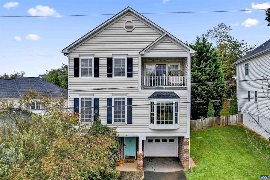 Beautifully maintained 4 bedroom 3.5 bathrooom single-family home minutes from UVA campus and hospital, within walking distance to the downtown mall, bars, and restaurants of Downtown Charlottesville. Located on a quiet street, with a sizeable yard for the area including a small garden surrounded by trees with owner-suite bedroom views of Carter Mountain. Multiple upgrades including stainless steel appliances, tile backsplash, a recently remodeled kitchen with new quartz countertops, and an open floor plan.