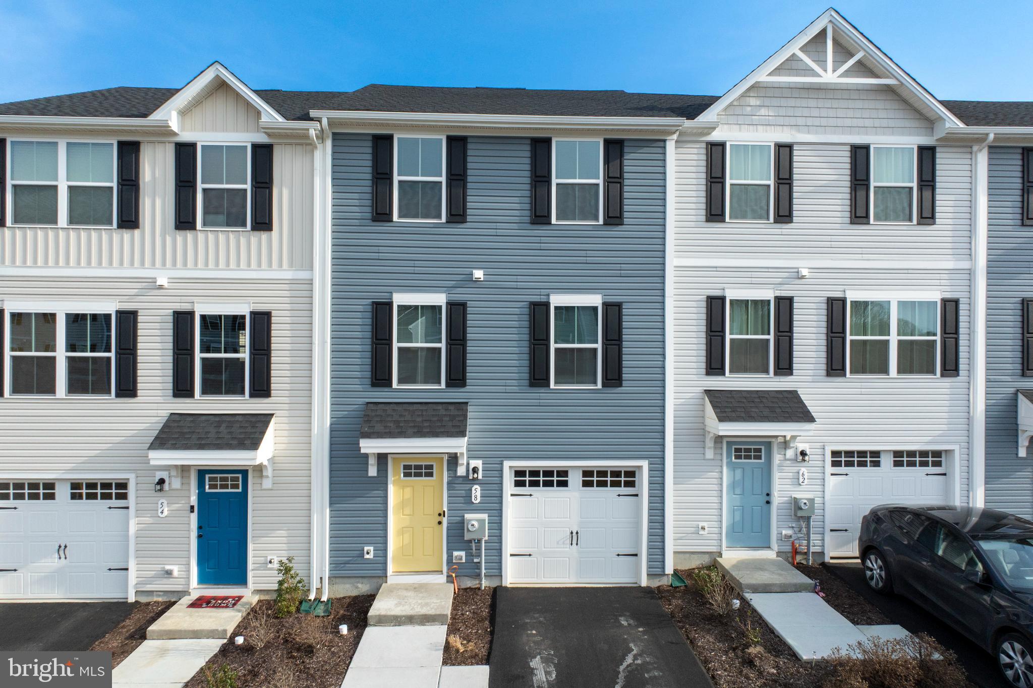 Sellers have a 5% FHA assumable mortgage - please contact listing agent for more information!
Enjoy the benefits of new construction without the wait in this beautiful 1-year-old townhome! Built in late 2023, this meticulously maintained home was professionally inspected last year and just underwent its 1-year warranty inspection, ensuring peace of mind for the next owner. Located in Valley Square, a sought-after community that completely sold out last year, this home stands out even more with already appealed and lowered taxes!
Featuring three bedrooms, two and a half baths, and an inviting open floor plan, this home is designed for modern living. The stylish kitchen boasts stainless steel appliances and ample cabinet space, flowing seamlessly into the bright and spacious living area. Upstairs, you'll find a convenient laundry room, along with a generously sized primary suite featuring a large walk-in closet and an en-suite bath. A one-car garage and private driveway provide easy parking, while the low-maintenance lifestyle allows you to simply move in and enjoy.
Located in Valley Square, close to Route 30 bypass, shopping, dining, groceries, and all major arteries, this home offers the perfect blend of comfort and convenience. Don’t miss this rare opportunity, schedule your showing today!