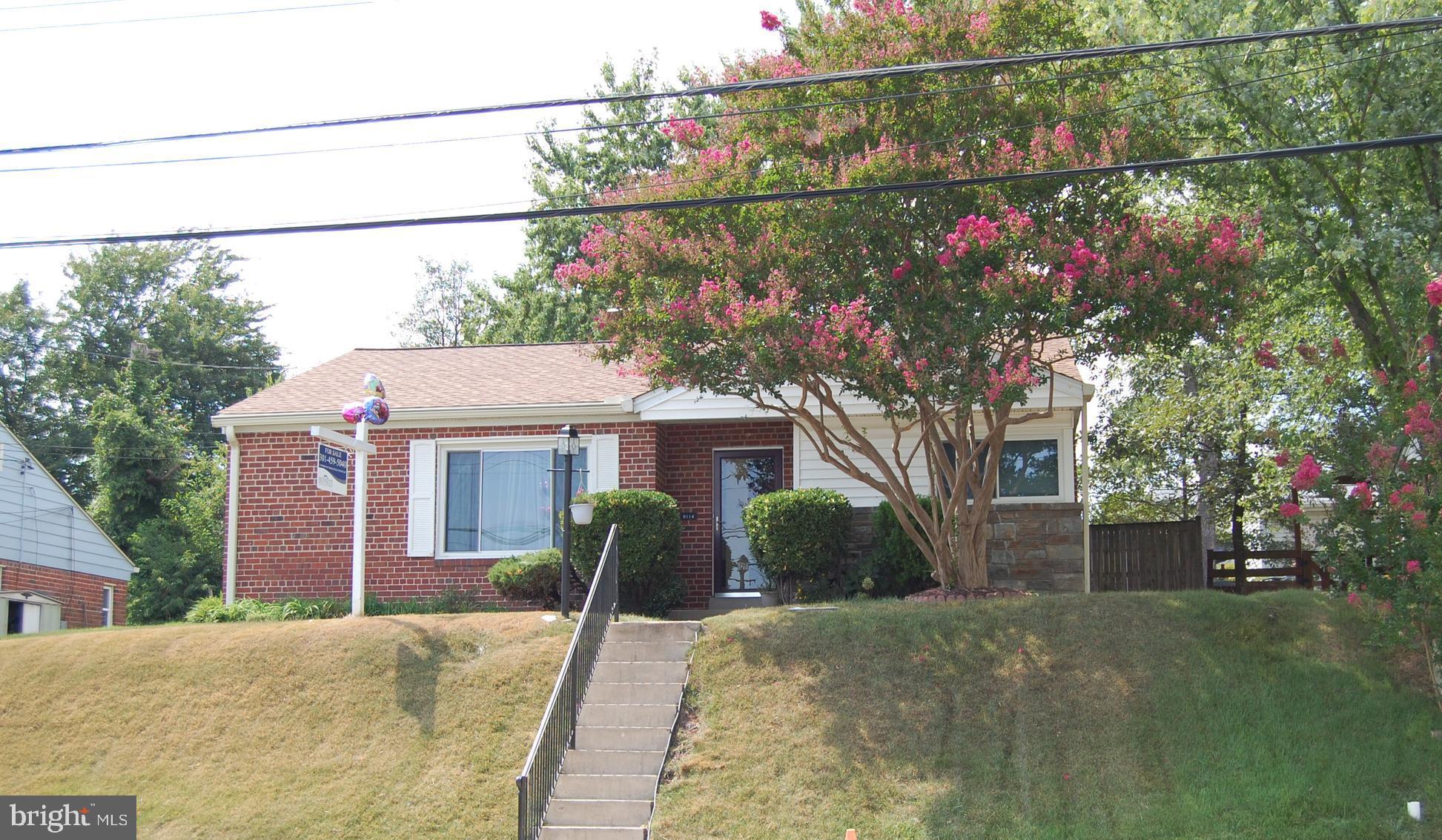 Price just reduced by 10K! Are you looking for a home in the sought after Takoma Park? This lovely brick rambler features 3 bedrooms, 1.5 bathroom, Open Liv & Dining room, built in bookcase with brick fireplace, Updated eat in kitchen with granite counter top, Freshly painted, New carpet, Hardwood floors, Renovated bathrooms, laundry room and a nice yard for outdoor entainment. This home is close to Old Town Takoma Park, Shopping & minutes from downtown Silver Spring. 495 & 95. Access to Takoma metro & public transportation. This home shows well and is well maintained.