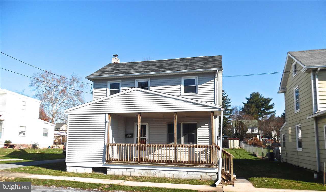 THIS HOME HAS BEEN COMPLETELY REDONE FOR YOU!! Why rent when you can own this adorable home featuring brand new kitchen to include new appliances, flooring, cupboards & countertops. New gas water heater, carpet & freshly painted. Spacious 1st floor laundry. Bright eat-in kitchen with large window overlooking large flat back yard. Gas heat plus central air. Covered front porch & covered back porch plus deck. Convenient off street parking in your backyard or on street parking in the front.