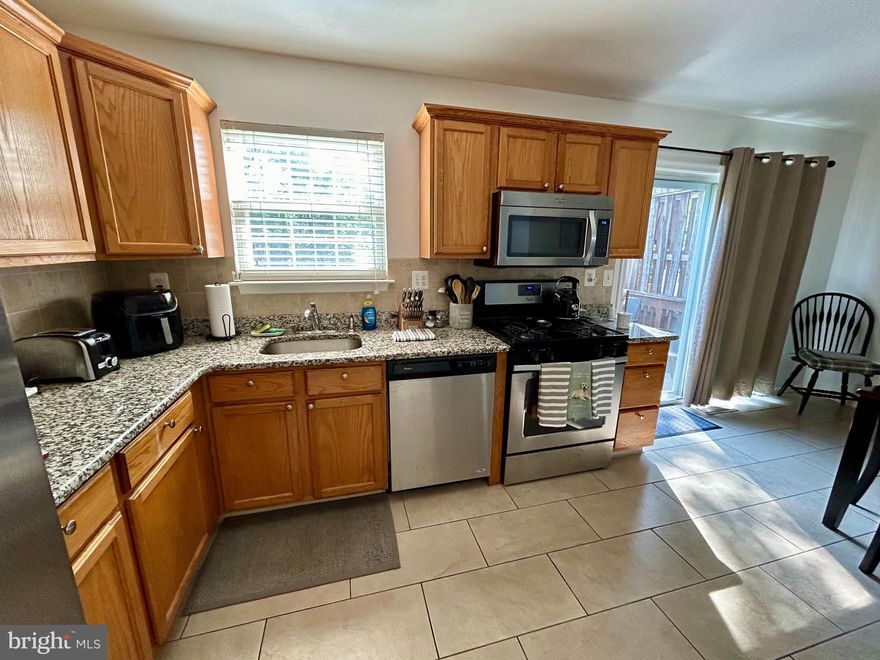 Welcome to this beautifully remodeled 3-bedroom, 1.5-bath townhouse located in the desirable Woodlawn Village community. Fresh, clean, and move-in ready, this home features a modern kitchen with granite countertops and newer stainless steel appliances. Enjoy meals in the spacious dining area, which opens through sliding doors to a private deck overlooking a peaceful wooded backdrop. The bright and airy living room offers generous space and attractive Pergo flooring, perfect for relaxing or entertaining. Downstairs, the finished walk-out basement provides versatile bonus space—ideal for a home office, gym, or playroom—along with a laundry area equipped with a washer and dryer. Additional highlights include gas heat, central air conditioning, new HVAC and hot water heater as of 2024 and a quiet cul-de-sac location. Conveniently close to downtown Phoenixville, local hospitals, and 422. Please note: A full background and credit check is required for all applicants. NO pets allowed. Don't miss this opportunity—schedule your showing today! Available starting October 1st.