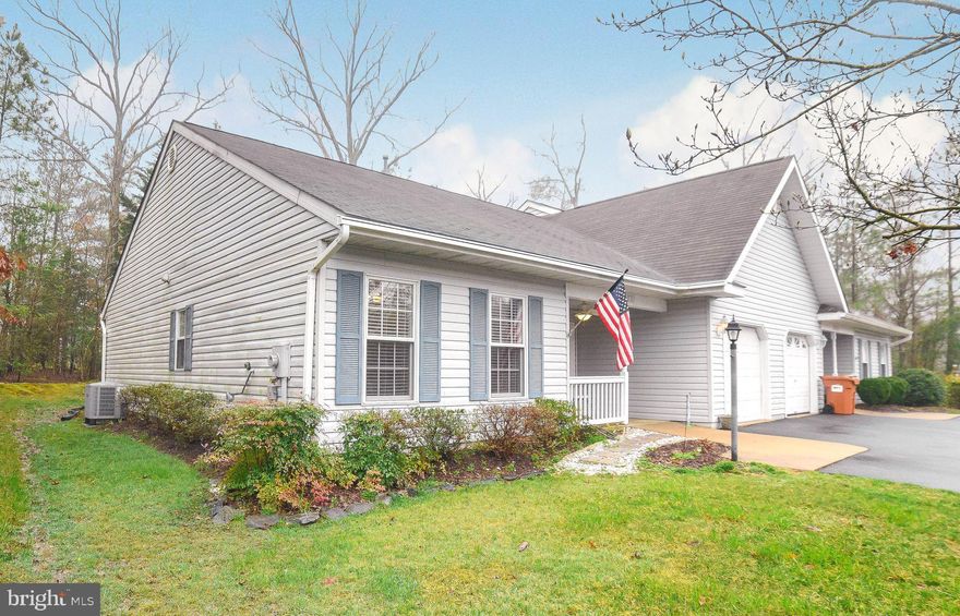 Beautiful 2 bedroom, 2 full bath rambler style/duplex in Villages of Wildewood 55+ community.  Large Livingroom with gas fireplace and separate dining room.  # Season Sun Room perfect for outdoor enjoyment and opens to patio.  Everything on one level.  Close to shopping & community amenities.