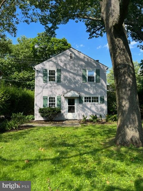 Historic Chester County Farmhouse on level lot with abundant parking. This rental has charm and convenience, it is just a 10 minute drive to the Malvern Boro or the Paoli train. This home was constructed around 1830 and  has 4 bedrooms and 2 full baths on the second floor. On the main floor along with the living room, dining room and kitchen is a large laundry room and a small powder room. This home has over 2400 square feet of living space with many built -ins and great outside space with large shade trees and a patio.
Public records shows the property on over 5 acres, this home and the property next door are on that 5 acre  parcel. The tenant will not be responsible for or have access to those 5 acres. This home and it's surrounding area are about 1 acre.