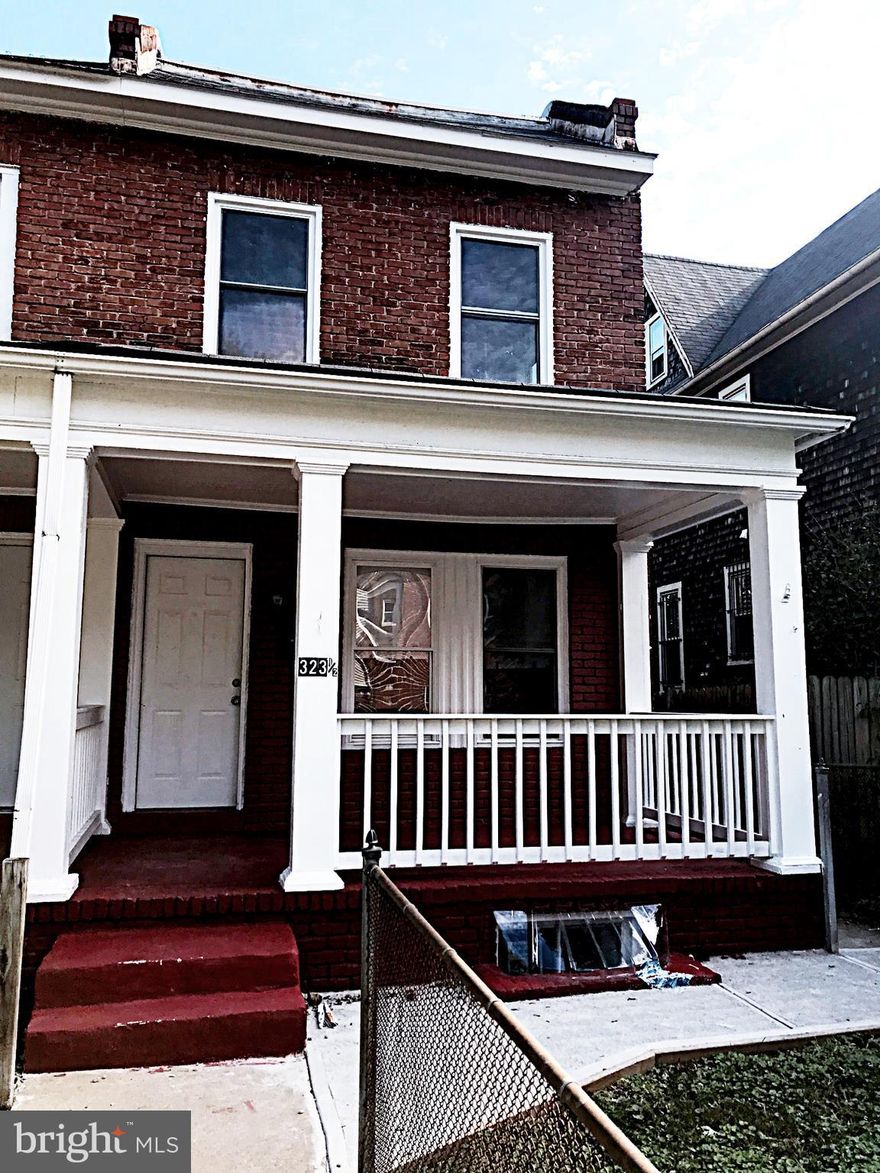 Cozy 3 bedroom row home for rent in Irvington!  Hardwood floors through out, ceramic tile in the kitchen and bathroom. Kitchen has a refrigerator and gas stove with kitchen table space. Bedrooms are very spacious.  Separate dining and living room area. Fresh paint, deck off the kitchen and fenced in front and backyard!  Available now! Vouchers Accepted!