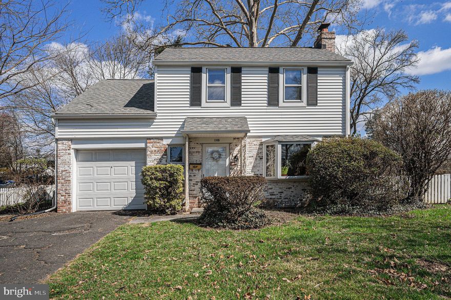 Traditional 3 Bedroom, 1 and 1/2 Bath home in Springfield Township, Montgomery County!  Lovingly maintained by the present owners for over forty years.  It is now time for this charming home to begin a new chapter.  From the front door, you enter into your formal living room that flows into the formal dining room.   You will appreciate the hardwood floors in both spaces, fireplace, deep bay window in living room, original cabinetry in dining room and the wonderful view to the backyard.  The galley kitchen that links the dining and family room, gives off a "sunroom vibe" with its large windows and access to your covered patio and backyard.  Perfect for entertaining.    A powder room, large coat closet, and the convenient side entrance to the home complete the family room.  Upstairs you will find three light filled bedrooms (hardwood under carpet) and an updated hall bathroom.  Do not overlook the full unfinished basement, one car garage and the GENERAC, whole house generator. You will never have to worry about losing power ever again.  A great location that is minutes from shopping, restaurants and public transportation in nearby Flourtown,  Chestnut Hill, and Ambler.  Close to Routes 309, 73, and the PA Turnpike. Springfield Township School District.   Don't hesitate, make your appointment today to see this home!