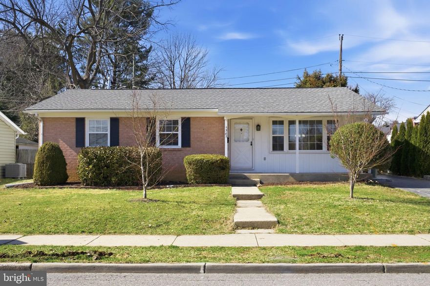 **Open House Saturday March 14th 12-3pm** Move-in ready and ideally located just minutes from shopping, schools, the hospital, Ft. Detrick, and all that downtown Frederick has to offer. This beautifully maintained and thoughtfully remodeled single-family rancher offers both space and comfort with three bedrooms on the main level and three additional bedrooms in the fully finished walk up basement, along with three and a half bathrooms.

The main level features gleaming hardwood floors throughout, new light fixtures, and a fully renovated kitchen complete with brand new granite countertops, fresh white cabinetry, stainless steel appliances, and gas cooking. Step outside to enjoy the cozy screened porch overlooking a spacious and private backyard—perfect for relaxing or entertaining.

Located just seconds from College Estates Park, residents can enjoy easy access to two lighted basketball courts, a large pavilion with grills, a playground, and a grass volleyball area, making this home an ideal blend of convenience, comfort, and community living.  NO HOA.  **All Offers Due Tuesday March 17th @12noon**