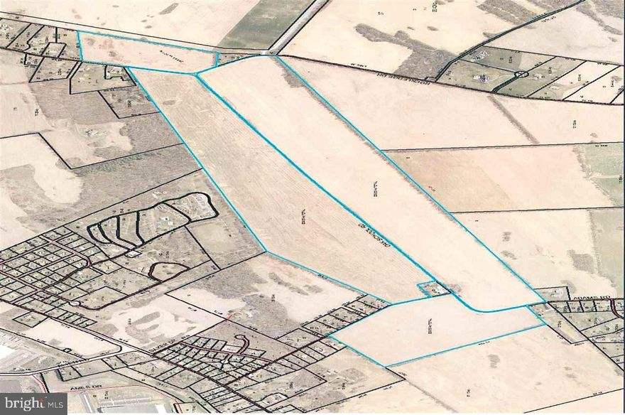 239 +/- acres of prime Duffield & Hagerstown silt loam soil that is currently being farmed. A few outbuildings  but not in a good state of repair. Zoned AC (Agricultural & Conservation District). See associated documents  for additional information.