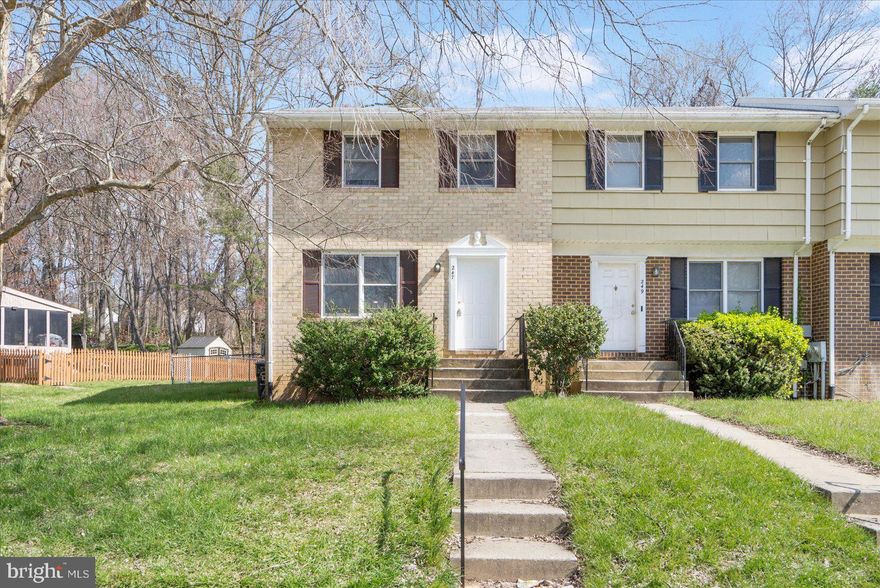 Welcome Home to 247 Cedaremere Circle!  This End of Group townhome offers an open concept layout with spacious living room, dining room and kitchen on the main level.  The upstairs offers 3 spacious bedrooms including the primary bedroom with en-suite bathroom and 2nd full bathroom. The basement has been partially finished to include a large Rec Room perfect for entertaining, half bathroom and utility room. New carpet and completely move in ready!  Book your showing today before it's gone!!