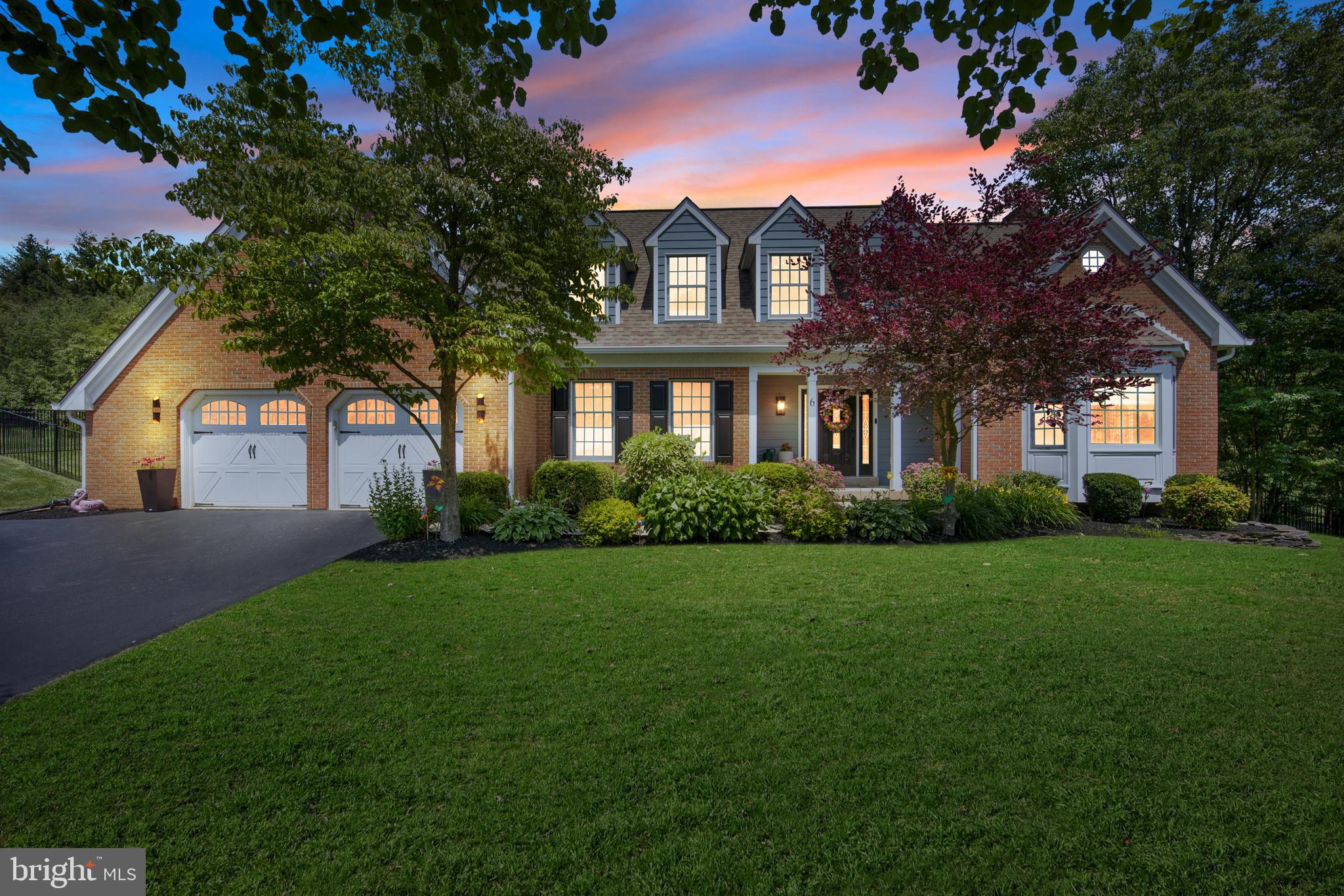 Welcome to 6 Valley Circle – a truly exceptional, fully renovated home in the heart of Doylestown Township. Completed in 2023, this residence blends high-end finishes with thoughtful design and comfort throughout. With over 600k in upgrades you’ll find solid white oak hardwood flooring, designer paint, all-new solid wood interior doors, and stunning custom lighting throughout. The show-stopping kitchen features full custom cabinetry by Village Cabinetry, high-end Thermador appliances, quartz countertops, and a smart layout perfect for entertaining.
The luxurious primary suite includes a fully custom-designed closet, heated marble floors in the spa-like bathroom, a marble walk-in shower, and a custom vanity. Additional bathrooms have been fully remodeled with premium finishes, and Kohler bidet toilets have been added. The living room boasts an impressive brick fireplace with a new propane insert, while the fully finished basement includes a newly created media room with plush carpet.
Modern tech and efficiency upgrades include two new heat pumps, a second water heater, smart Yale front door lock, Ring doorbell, Ring floodlight camera, and motorized window treatments in the primary and two additional bedrooms. A custom-built mudroom entryway and newly upgraded laundry room with quartz counters and new washer/dryer add daily convenience.
Outdoor living is equally impressive with a custom rear patio, electric retractable awning, an 8-person hot tub, new pool gate, all-new exterior lighting, and beautifully updated landscaping. The heated in-ground pool includes a brand new solid safety cover (2024) and Polaris robotic pool vacuum. Durable Hardie board siding completes the exterior with low-maintenance elegance.
Perfectly situated on a cul-de-sac just one mile from Doylestown Borough, this home offers rare walkability to Terrain, shops, dining, and community events—plus easy access to Central Park for family fun.
This move-in ready home offers the perfect blend of luxury, lifestyle, and location.