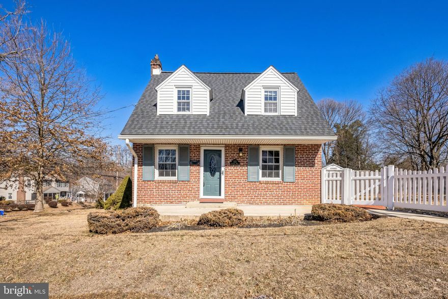 Welcome home to 223 N Overhill in Media, an absolutely adorable Cape with wonderful fenced yard and detached garage set just outside of the Borough. This 2 bedroom, 1 bath detached home is set in a quiet residential neighborhood within the award winning Rose Tree Media School District. Park in the drive or on the street and take the front walk to the entry door. Once inside, charming details abound, from the hardwood floors, the abundance of natural light, comfortable room sizes, built-ins, all in lovely condition. Enter into the main level of the home, with a large living room, coat closet, dining room and kitchen. The kitchen features updated appliances, ample cabinetry and abundant counter space. Head upstairs to two bedrooms, each with good closet storage, and a full tile bathroom. Downstairs the partial basement contains the laundry, storage and utilities. The back door leads to a truly wonderful fenced yard with a large lawn and numerous large planting beds. At the far end of the yard is the detached garage with room for parking and storage, as well as driveway parking. The neighborhood offers sidewalks leading easily into downtown Media. Nearby are numerous outdoor recreational areas such as Rose Tree Park, Tyler Arboretum and Ridley Creek State Park. Media connects to all of the amenities the region has to offer – Philadelphia Airport, SEPTA transit, trolley line, downtown Philly and suburban commercial and entertainment centers. Please submit any offer by noon on Sunday, March 2nd