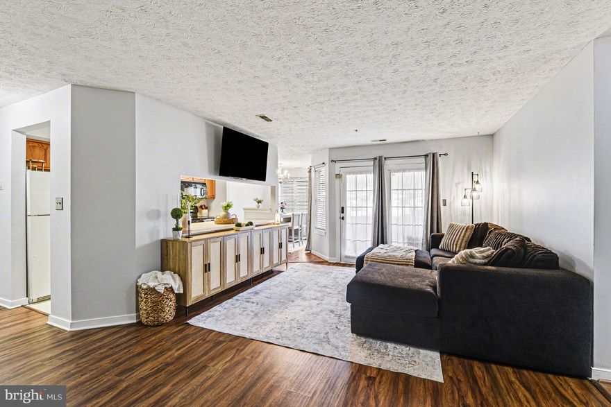 Welcome to 1717 Landmark Drive, Unit 1J in the heart of Forest Hill. This ground level condo offers comfort and convenience with plenty of natural light, an open floor plan, 2 spacious bedrooms and 1 full bath.  Step outside from the living room to your own private cozy balcony, a perfect start and end to your day. The galley style kitchen flows into the dining area and living space, making it ideal for everyday living as well as entertainment. A closed in laundry area adds extra functionality and storage.  The large primary bedroom includes double closets, providing plenty of space for organization.  Located in a desirable community close to shopping, dining and commuter routes, this move in ready condo is an excellent opportunity for low maintenance living in a prime location.