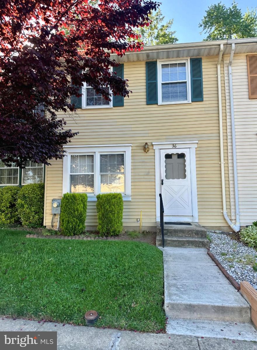 This charming townhouse in the desirable Kings Court subdivision features 3 Finished levels with 1728 sq ft of living space including 3 Bedrooms & 2 Full Baths. All  just awaiting your imagination and cosmetic touches !   The interior boasts a welcoming  open concept layout featuring a large kitchen with breakfast area space for a table - perfect for everyday meals  in addition to the separate dining room for entertaining.   Relax &  Unwind in the lightfilled living/family room.  Enjoy the convenience of a spacious walk-in closet in the Primary Bedroom and a fully finished basement with full bath that provides additional living space and storage options. The exterior is enhanced by a great deck - ideal for outdoor relaxation and new vinyl fencing . The property backs to trees, providing a serene backdrop and added privacy. Updated water heater. windows, HVAC and updated Roof (2013). Community amenities include a refreshing outdoor pool for the summer season and well-maintained common areas, fostering a sense of community. Parking is hassle-free with two assigned spaces, and the neighborhood features sidewalks for leisurely strolls. Located near local shops, dining, and recreational facilities, this home offers easy access to everything you need. Experience the perfect blend of suburban tranquility and urban convenience in this inviting townhouse.