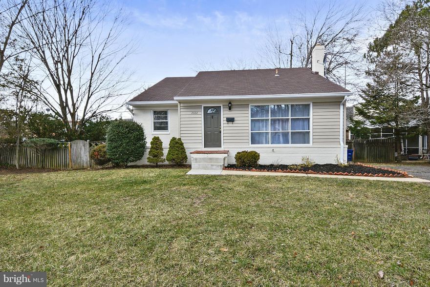 Renovated rambler with 3 bedrooms, 2 full baths and 1 half bath. Nice fenced yard. Great location. Available for immediate move in.