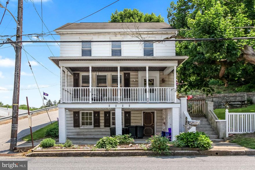 4 bedroom 1.5 bath colonial in downtown Glen Rock. Convenient location. Walking distance to restaurants, close to the rail trail, and minutes to I-83.   Family room with carpet, separate dining room with hardwood floors, powder room is off the kitchen. Awesome 3 car detached garage. Nice sized fenced in yard.  Attic has been turned into the third bedroom and an additional office or possible bedroom in the basement. Unfinished portion of the basement is great for storage. Natural gas heat and Central Air.  Pictures of the property are from when it was purchased in 2021.  Home needs some cosmetic TLC. Priced accordingly. Seller prefers a quick settlement, property is sold as-is.