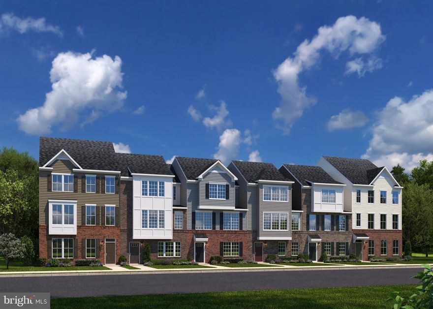 QUICK MOVE-IN DELIVERY - "THE MCPHERSON" AT WESTPHALIA TOWN CENTER LOCATED IN UPPER MARLBORO, MARYLAND.  The McPherson an end unit townhome is a three-level full/partial brick, 2 car garage,  3 bedrooms, 2.5 bathrooms, upgraded cabinetry, a large kitchen island with quartz countertops, gas cooktop, double ovens, pocket office, hardwood stairs, finished rec room,  Nest thermostat, cantilever deck, and more!

Westphalia Town Center puts you in the heart of an incredible live/work/play community. When finished, the neighborhood will boast dining, shopping, services, green spaces, and public gathering spots. And all of this will be just a short walk from your front door. 
Westphalia Town Center is a commuter's dream located directly off Pennsylvania Ave/ Rt.4 with quick and easy access to I-495, 10 miles to DC, and 5 miles to the Branch Ave Metro Station. The location makes it an easy commute to DC, Andrews Air Force, or Northern VA. You'll also be close to the MGM, National Harbor, Navy Yard, Ritchie Station Marketplace, Woodmore Town Centre, and other popular destinations.
Other floorplans and homesites are available.   The photos shown are representative only.
