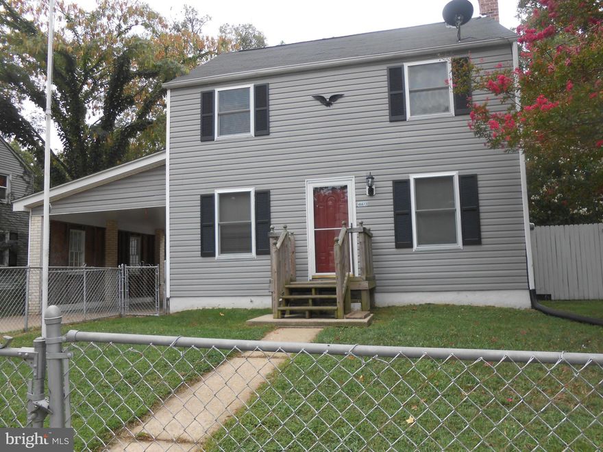 Very very nice 3 bedroom 2 full bath colonial with a full finished basement. 1 car + garage , carport for off the street parking. All appliances including washer and dryer. Fenced in yard. Pets are a case by case.