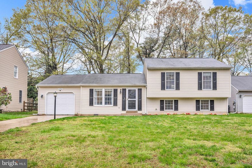 Well-maintained split foyer with 3 bedrooms, 2.5 bathrooms, and a number of recent upgrades throughout. Fresh paint and brand-new carpet give the interior a clean, updated feel, while the kitchen was improved in 2022 with new cabinets, backsplash, fresh paint, and refinished flooring. All bathrooms have been thoughtfully renovated, including a full remodel of the primary bath in 2024, offering a more modern and functional space. The HVAC system was replaced in 2023, providing efficient comfort year-round.

Outside, the home continues to impress with refreshed landscaping, a newly added flower bed (2024), a fire pit installed in 2023, and partially updated fencing. Located on a quiet cul-de-sac, this home offers a move-in ready opportunity with quality improvements already in place—schedule your showing and see the value for yourself.