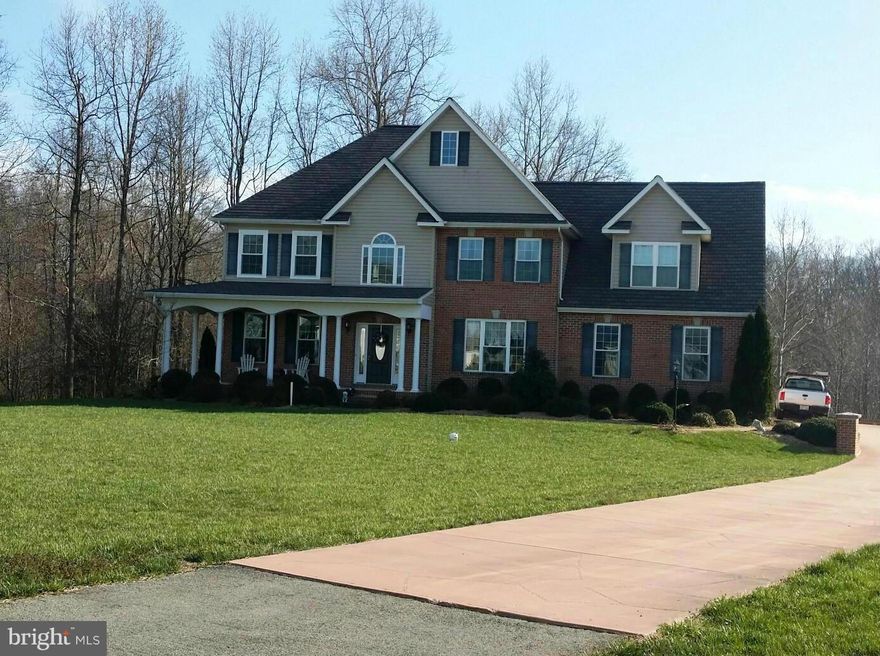 Gorgeous custom colonial on quiet culdesac backing to tree, custom brick/concrete patio w/ Fireplace, decking, front & side wrap porch,, 3 car garage, gourmet kitchen, large family room, full bsmt w/ new tile, full bath, den, game room, family rm, den that could be a guest room, great location LaPlata School District (Call School Board) Pets case by case,10 Min. East of LaPlata town amenities