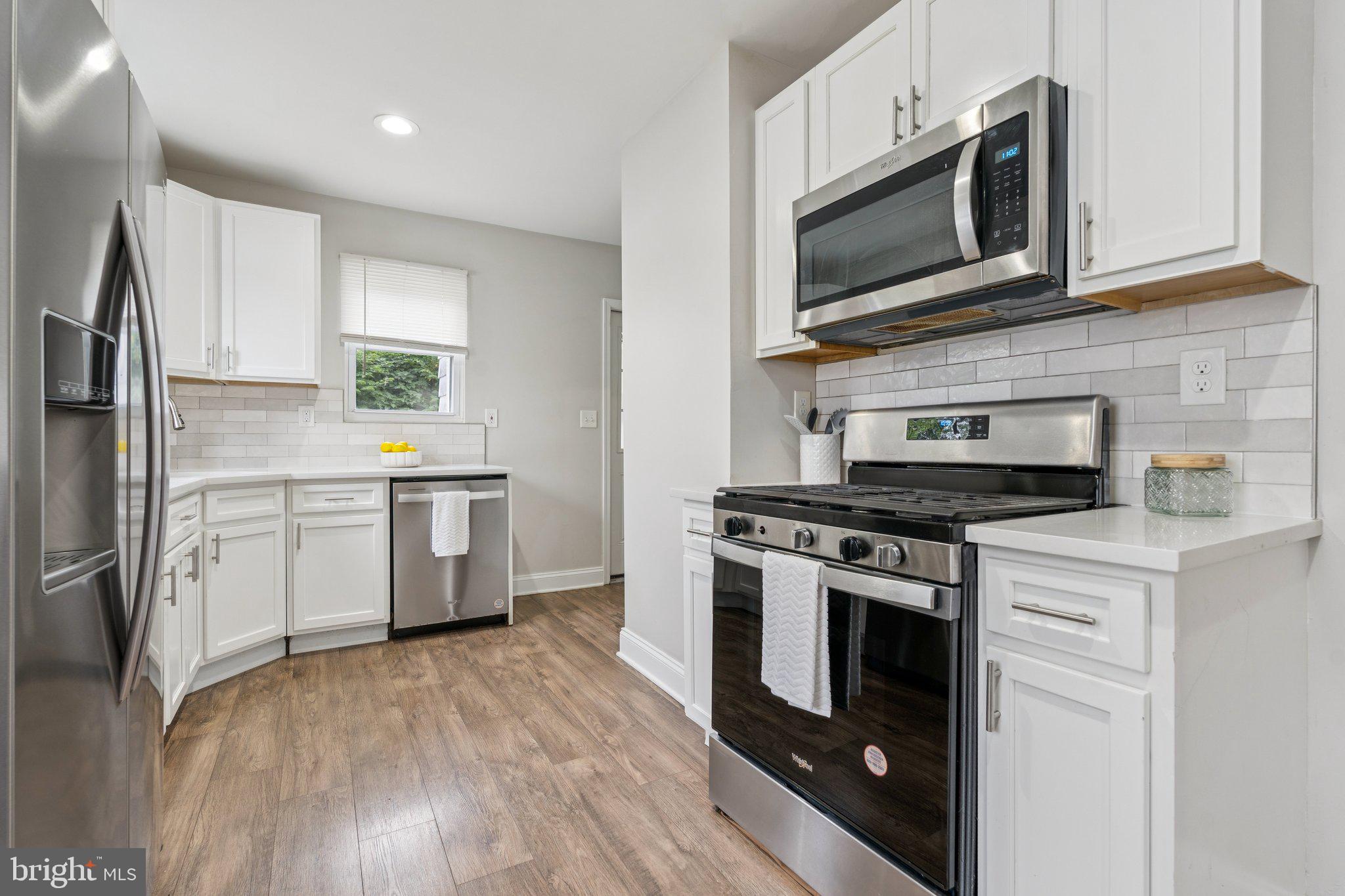 Step into your newhome! This fully renovated 3-bedroom, 2-bath detached beauty in 21206 is packed with modern updates and charm. From the open-concept living space and sleek stainless steel kitchen to the bright sunroom perfect for morning coffee, every detail was designed with comfort in mind. Enjoy peace of mind with brand-new plumbing, electric, and HVAC systems, plus the savings of solar panels. The fully fenced yard and storage shed add function to the style. Just minutes from White Marsh, you’ll love being close to shopping, dining, and easy commuter routes. This is the move-in ready home you’ve been waiting for!