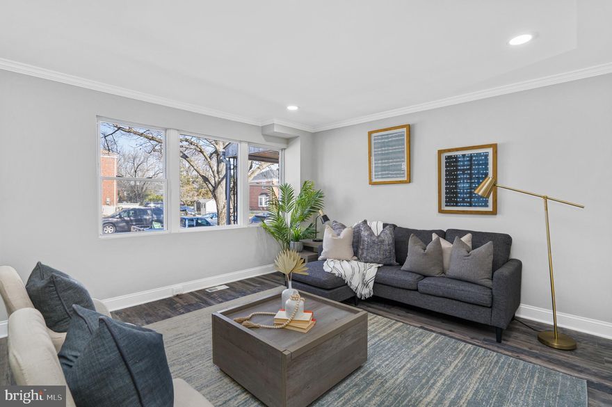 Stunning Renovations On This Open Floor Plan Property In Loch Raven! The Main Level Of This Home Offers A Living Room, Dining Room/Kitchen Combination With Recessed Lighting Throughout. The Kitchen Is Complete With Stainless Steel Appliances, Quartz Countertops, Breakfast Bar. Continuing To The Upper Level Is 3 Spacious Bedrooms Complete With A Large Bathroom & Vanity Sink. In The Fully Finished Basement Is A Large Family Room For Entertainment, Laundry Room, And Additional 4th Bedroom With Full Bathroom!