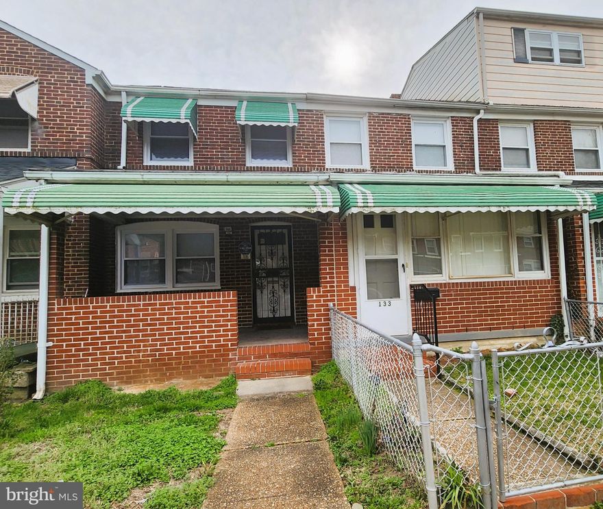 This home is located in the established NEW plank hardwood flooring and FRESH Paint throughout!
Modern kitchen with custom cabinets. There is access to the backyard from the adjoining utiity room.
PET Friendly!
Both bedrooms are upstairs and share 1 full bath.
This home has ample parking in front and is ready to go.
Close to all major commuter routes and within minutes to downtown Baltimore.