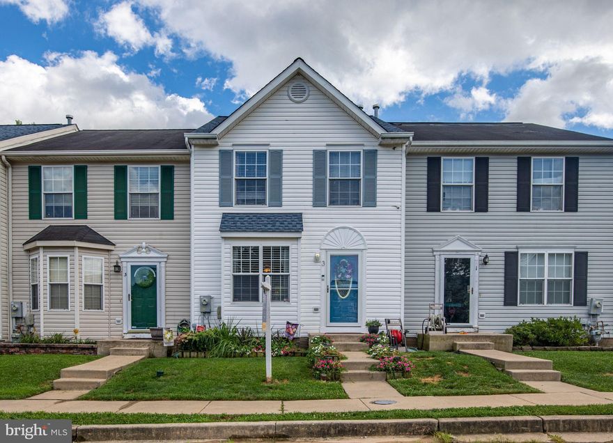 Fantastic opportunity, 3 bedroom town home with a finished basement with a great office/guest room in the basement.   Walk in the large open living area with all new premium vinyl flooring , 1/2 bath and  open kitchen.  The nook opens to the upper deck, there are 2 deck on the home.  The upper deck is perfect for BBQing, relaxing and an after work drink, the lower deck add tons of entertaining space,  larger parties and crab feasts.  The top floor has a large master and larger than you expect closets, two nice bedrooms and a full bath. The Basement is finished with a full bath, flex room, office/guest bedroom, and a large entertaining area. There is not HOA so save the fees,   and there is plenty of parking .  Easy access to I-95, White Marsh,  695, 43, Baltimore, APG, Target, Costco, Golden Ring , Sams, and any other shopping you need or want but far enough away to be quite.  Set your appointment today, this one won't last.
