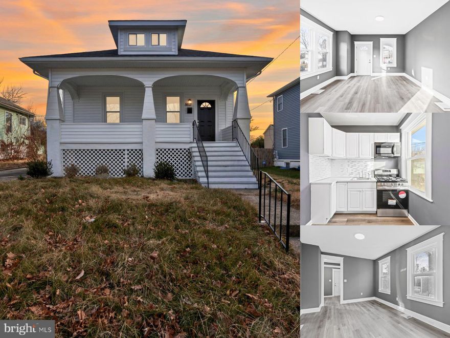 Three-bedroom, two-bath detached Cape Cod in Hamilton Heights offering three finished levels of living space. Two bedrooms and a full bath are located on the main level, with an additional bedroom and full bath situated in the partially finished lower level. The main level provides a functional layout with comfortable living and dining areas, while the lower level offers flexible space suitable for a variety of uses. A mini-split system has been added to the attic space, enhancing comfort on the upper level. Off-street driveway parking is available for two vehicles.