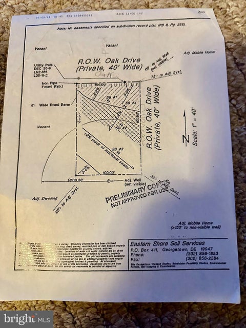 Vacant Land For Sale - 34088 Oak Drive<br/> LEWES, DE 19958