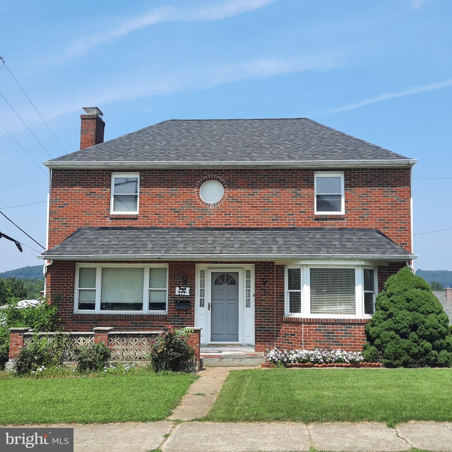 This classic 3 bedroom 1.5 Bath single home is ready to welcome a new owner. This home has a large living room with a woodburning fireplace and original hardwood floors ! This home has a dining room, kitchen a 1st floor laundry room and Half bath on the first floor. On the second floor there is 3 bedrooms 1 bath and walk up attic access. There is a full basement that opens to the 2 car garage and driveway. Also this home has an updated HAVC system and roof.
The property is being Sold As Is , with the Seller doing no repairs. Buyer is responsible for all inspections and Certs.