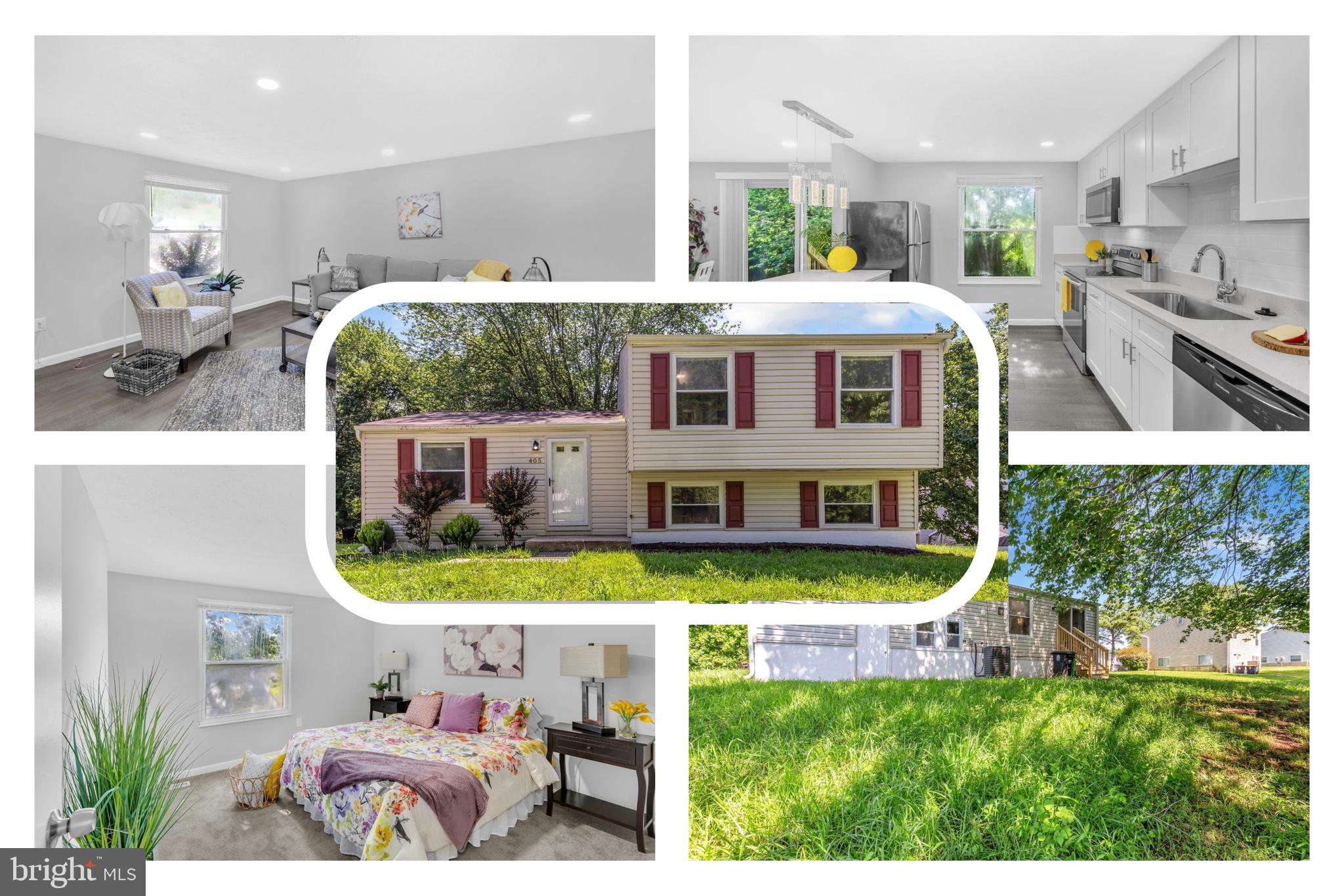 Welcome to Your Spacious Split-Foyer Retreat in Upper Marlboro!
This beautifully renovated 4-bedroom, 2-bathroom home offers the perfect blend of space, comfort, and convenience—nestled in the vibrant Rambling Hills community with no HOA restrictions!
The bright and open main level features abundant natural light, and elegant luxury vinyl flooring throughout. The updated kitchen is a chef's dream, boasting quartz countertops, stainless steel appliances, and ample cabinetry. The main bedroom has a spacious walk in closet for added storage.
From the living area, there are newly installed steps leading to a lush backyard—perfect for relaxing, entertaining, or letting pets and little ones play.
Downstairs, the fully finished basement provides a versatile space ideal for entertaining or everyday living. It includes a bedroom, and a full bath, and additional storage, brand new stacked washer and dryer and walk-out access to the backyard.
Additional features include a driveway that accommodates multiple vehicles and ample street parking.
CONVENTIONAL, VA OR CASH
Location, location, location! Enjoy close proximity to:
Watkins Regional Park (campgrounds, tennis courts, nature center, carousel, and more)
UM Capital Region Medical Center
Six Flags America and Baysox Stadium
Shopping and dining at Woodmore Towne Centre and Largo Town Center
Commuting is a breeze with quick access to the Beltway (Exits 13–17), Route 202, Route 214, Route 301, and Metrorail options to DC, Maryland, and Virginia.
Don't miss out on this incredible opportunity to own a spacious, move-in-ready home in a prime location. Schedule your private showing today!
**Bundled service pricing available for buyers. Connect with the listing agent for details!