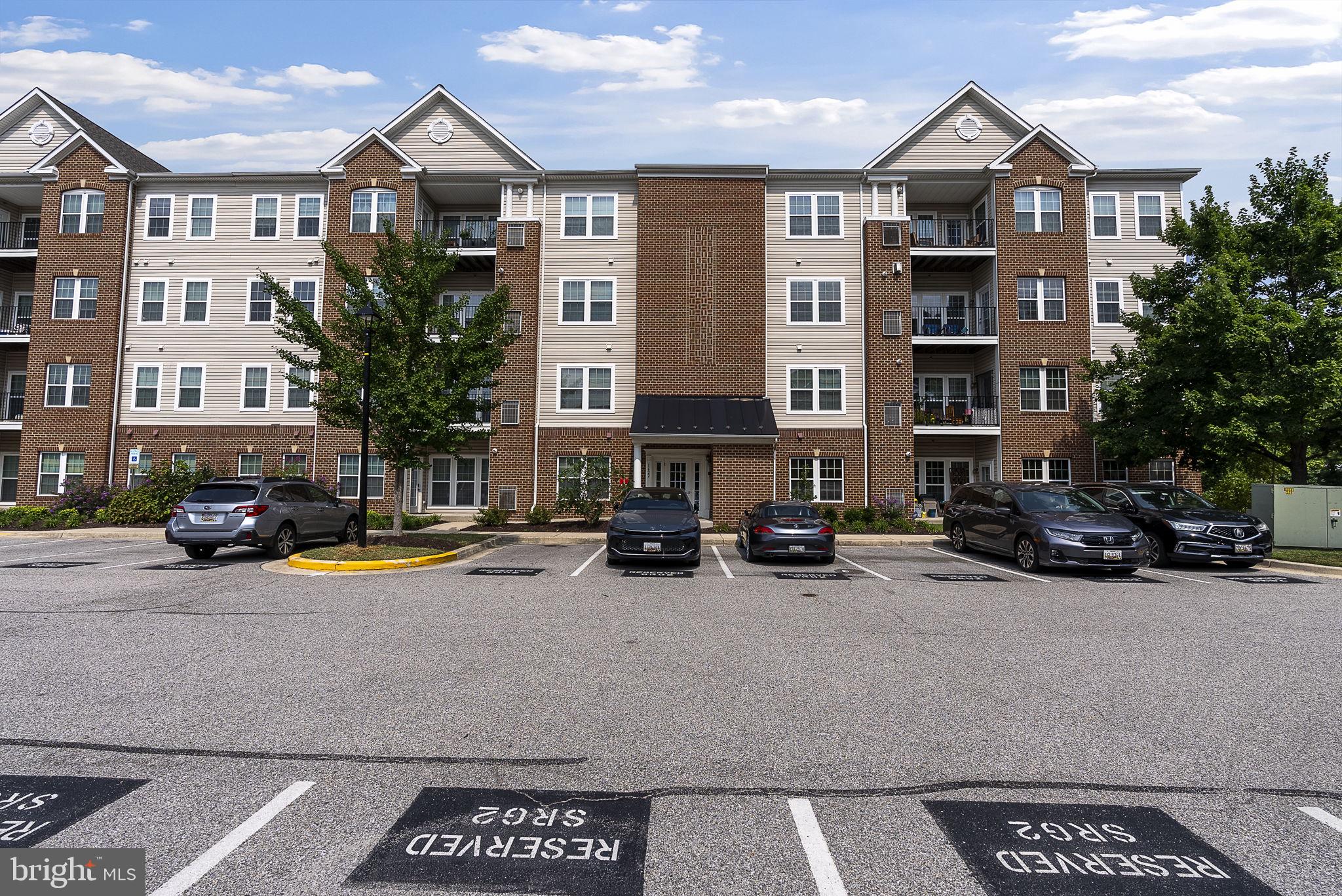 Welcome to this beautifully maintained 2-bedroom, 2-bath condo offering spacious, maintenance-free living! Enjoy an open floor plan perfect for entertaining, with a private dining area, cozy family room, and access to a peaceful deck. The upgraded kitchen features 42" cabinets, granite countertops, and abundant storage. The primary suite includes a large walk-in closet and private bath, while the secondary bedroom offers its own privacy with hallway bathroom access. In unit Laundry and reserved parking. Conveniently located near Arundel Mills Mall, shopping, dining, and major highways. This one won’t last—schedule your showing today!