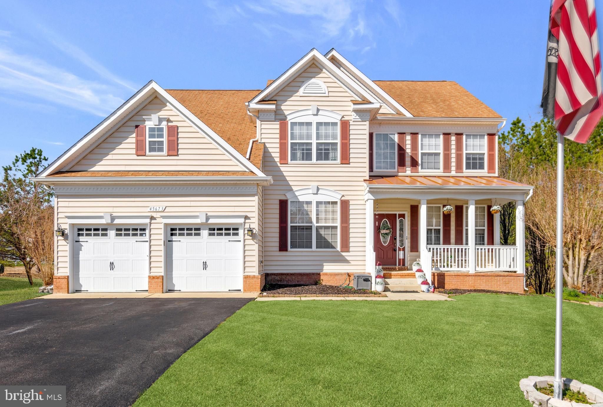 Pond View and Access! This home is located on a premium lot within the Cecil's Mill Community. Enjoy the panoramic views from this beautiful Colonial home featuring 6-bedroom, 4-bathroom. As you enter your home, Brazilian Cherry hardwood floors lead you into a formal sitting room with custom trim, chair-rail and crown molding throughout. The first floor features a kitchen with granite countertops and newer appliances. Large island in the kitchen along with a breakfast area that overlooks the family room. Sliding glass doors lead you outside to a deck overlooking your backyard oasis where you can overlook and walk to the water's edge. You can fish from your back yard! Off the kitchen is a formal dining room and stairs leading to a finished basement where you will find a spacious entertaining area, full bath and large bedroom with plenty of closet space. There are two additional unfinished rooms allowing this level to become a separate living space if desired with a sliding glass door for walkout access. Upper level: Hardwood floors lead the way into the Large Owner's Suite w/ 2 WICs and bathroom with his/her sinks, shower and separate soaking tub. Three additional bedrooms on the second level, two with WICs. Laundry room is located on this level for added convenience. This unique home sits on a gently sloping lot overlooking the community pond with professional landscaping and great views of nature. Attached 2 car garage! Nearby community playground and basketball court.