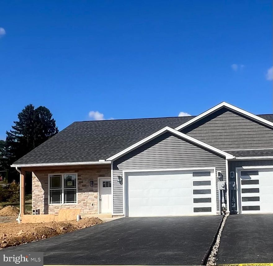 Looking for the perfect home for your family?  This Brand new home offers 3 Bedrooms and 3 Full Baths with a Main level Master Suite. You will not be disappointed in the upgrades which include a waterfall granite kitchen island, walk in closets, stainless steel appliances, 2 car garage with opener, covered front porch and more.  *Kitchen Cabinet Color is different per home.
Only 40 MINTUES to FREDERICK,  this home features mountain views and convenience to shopping yet rural enough to offer tranquility. 
It is available now and can be toured anytime. Updated photos are forthcoming. 
Call to schedule your tour and gather more details.