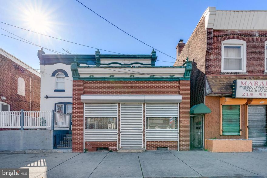Discover an exceptional commercial opportunity in Northeast Philadelphia! This versatile 3-unit mixed-use property on Torresdale Avenue boasts high visibility and easy access, making it a prime location for a variety of business ventures. Whether you’re looking to establish a retail shop, office space, or service-based enterprise, the adaptable layout allows for seamless customization to suit your needs. Convenient parking and close proximity to essential amenities add to its appeal, ensuring both customer convenience and operational efficiency. Don’t miss the chance to position your business in this bustling commercial hub and take it to the next level! The commercial unit and one apartment unit are vacant. The remaining apartment unit is owner occupied.