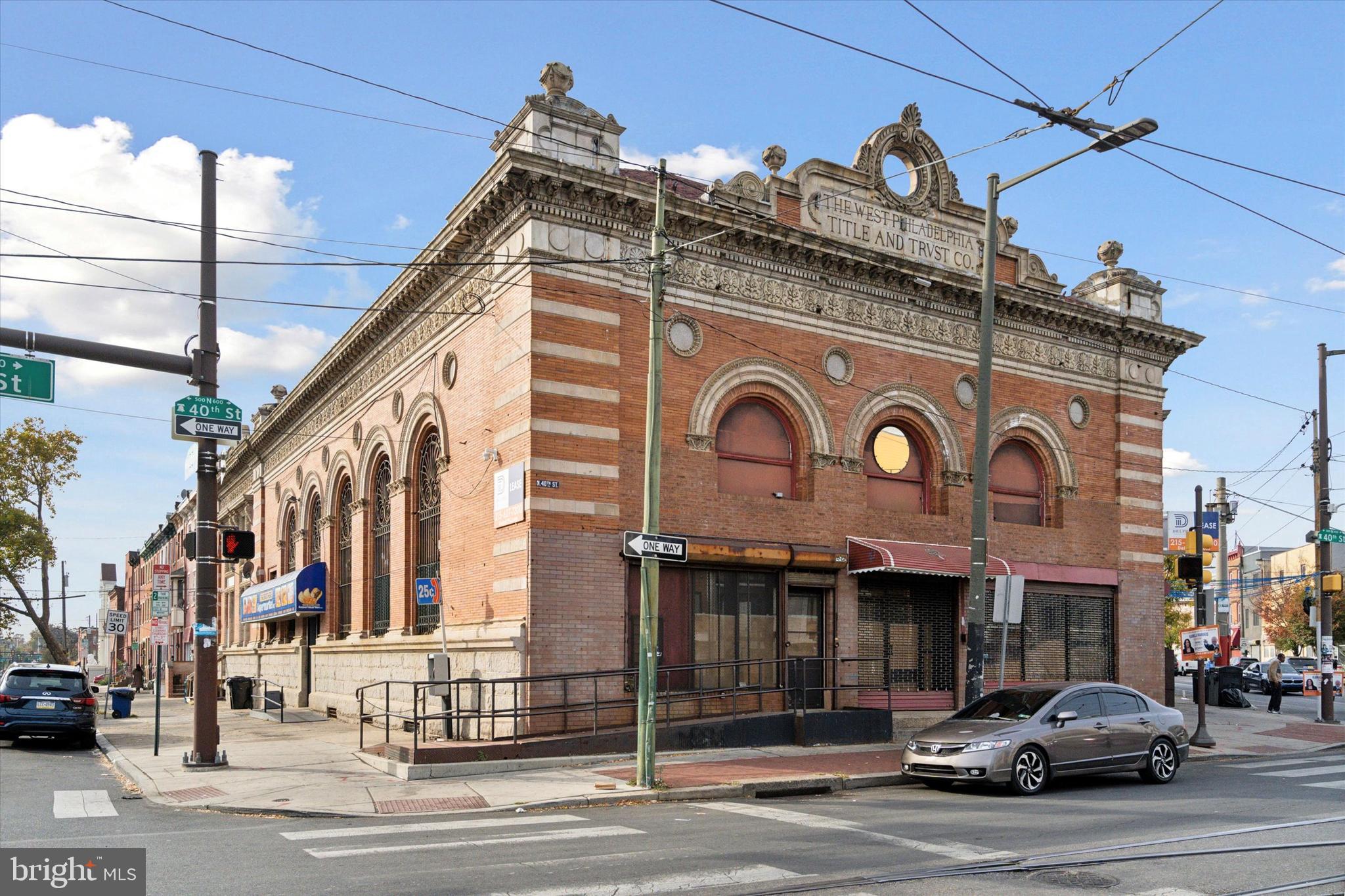 Unlock endless possibilities with this commercial lease +NNN opportunity at 600-8 N 40th Street in Philadelphia’s bustling University City. Located at a high-visibility, five-point signalized intersection where 40th Street, Haverford Avenue, and Lancaster Avenue converge, this landmark property offers 8,000+/SF across two floors, plus a basement, providing versatile space for medical offices, retail storefronts, dining establishments, or innovative workspaces. Offering two distinct spaces at $30 per SF. Space 1 (downstairs) features estimated 2,500/SF and Space 2 (upstairs) is estimated at 4,000/SF. Steeped in local history and boasting a CMX-2 zoning, the building sits across from the powerful Dr. Martin Luther King Memorial, connecting seamlessly with the rich history and vibrant culture of University City. This property is a short walk to major bus routes and train stations, with Philadelphia International Airport less than 10 miles away, ensuring unmatched accessibility for both clients and employees. Just minutes from the renowned University of Pennsylvania and Drexel University campuses, this location combines historic charm, modern potential, and convenient transit access. With a prominent frontage, perfect for a range of entrepreneurial visions. Whether you’re imagining an upscale restaurant, a chic retail destination, a specialized medical clinic, retail, a distinctive restaurant venue or a unique co-working space, Seize this prime location and shape the future of this iconic address in one of Philadelphia’s most thriving districts.