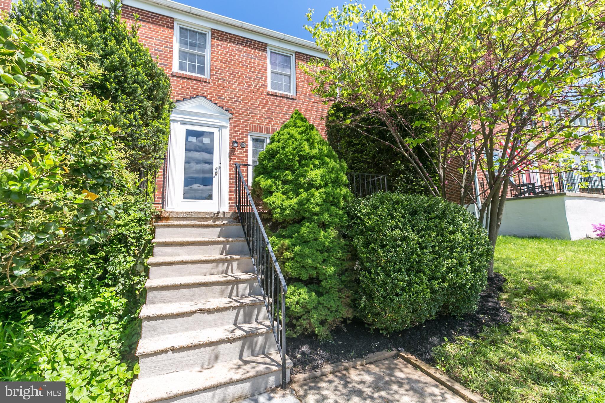 This sunny, immaculate end of group in the highly desired and convenient neighborhood of Rodger's Forge can be yours NOW! Set away from the street and with mature trees, this home provides more of a sense of privacy than on some of the other smaller, more narrow, congested streets in the area. Convenient to local shopping & restaurants, schools and major routes. Features and updates include; NEW refinished hardwood floors, NEW paint throughout, replacement windows, fully finished lower level with full bath, recently updated kitchen with granite & stainless steel appliances, ceiling fans in every bedroom, parking pad at rear of the home with partially fenced yard. The pictures don't lie, set your appointment now.