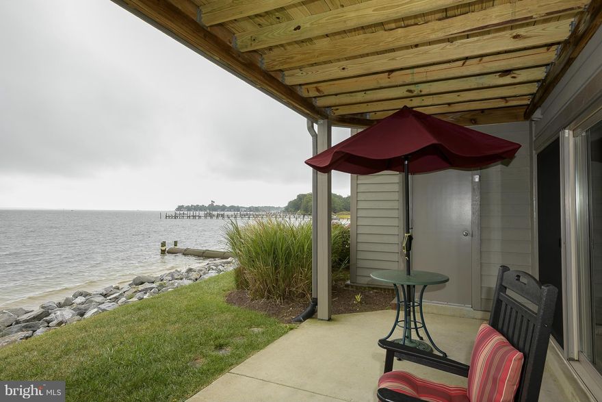 THIS 1st FLOOR CONDO HAS MAGNIFICENT UNOBSTRUCTED VIEWS OF THE CHESAPEAKE BAY, BAY BRIDGE & SEVERN RIVER. THIS 2 BD, 2 BA BAY FRONT CONDO HAS ITALIAN TILE THROUGHOUT  & MARVIN WINDOWS/DOORS IN THE MASTER BEDROOM. COMMUNITY FEATURES INCLUDE MARINA/BOAT RAMP/LAUNCH, PRIVATE SANDY BEACHES, POOLS, TENNIS COURTS & MORE! ENJOY FEELING LIKE YOUR ON A PERMANENT VACATION IN THIS GORGEOUS COMMUNITY.