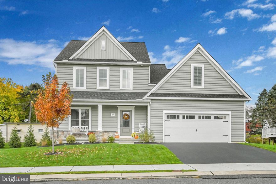 See end of description for an exclusive offer. In a quiet neighborhood by a peaceful park, you'll find a home built with care and attention. Built by Zimmerman, this recent new construction has every modern amenity sought after. After a carefree afternoon enjoyed on the front porch, you may choose to enter through the front door where style and beauty meet. You may notice the double french doors which lead into your office, the ornate chandelier hanging in the vestibule or the 3 pane transom which graces the living room threshold. A large and open space brings the kitchen, dining room, and living room together to enjoy every occasion. High-end stainless steel energy-efficient appliances will meet your needs in the Chef's kitchen. Whether pulling tonight's cut from your smart wi-fi enabled refrigerator or cooking on your gas-fired stove top, fine dining has its seat at this oversized 9' island. Ship-lap finished walls adorn a natural gas fireplace where you may find some solitude in a good book or perhaps a night on your composite deck with some good company may be the choice. You'll find laundry in close proximity to your enclosed garage with room to boot. 
Find rest and retreat in any of the 4 bedrooms located upstairs, a large open master bedroom with a natural wood grain ceiling adjoins a private bathroom. Large walk-in closets, ornately finished bathroom flooring, and a sauna located in the masseuse's room. 
Only a walk from the Ephrata township park which provides a baseball field, soccer field, playground, volleyball court, a lake, woods, and paved riding trails. Close by to major highway access such as Route 222 which runs into central Lancaster and Route 30 and 283. But no need to travel too far when Ephrata has so much to offer by means of shopping and dining. Interested in making this your new home? Schedule a private showing by contacting the listing agent today.

For your peace of mind, a complete home inspection and home warranty are included.