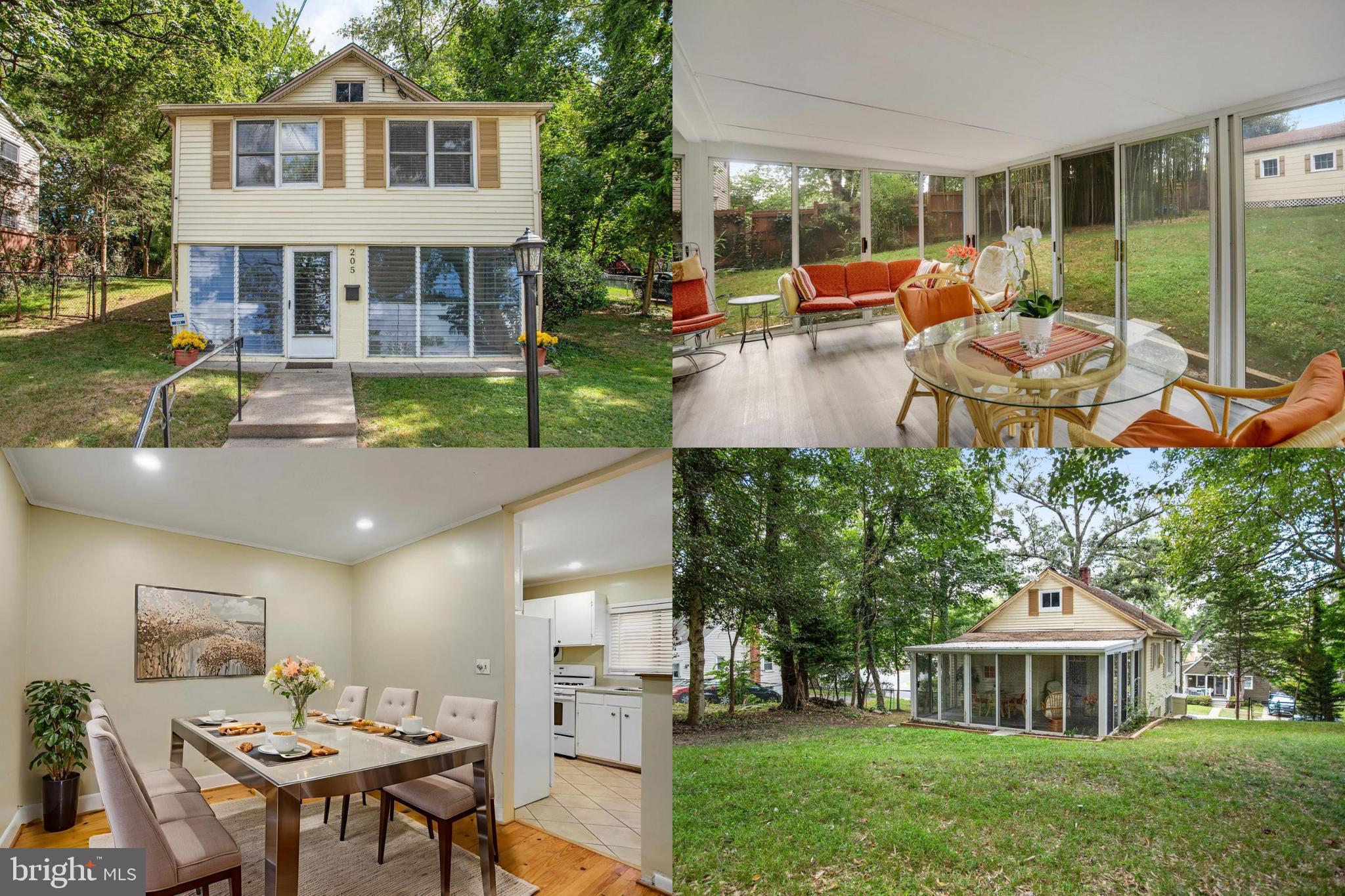 Charming home located in the heart of Rockville. Full of character and warmth, this beautifully maintained residence offers a perfect blend of classic architecture and modern comfort. The inviting enclosed front porch welcomes you with space to relax and enjoy the view year-round—ideal for your morning coffee, afternoon reading, or greeting guests. Step inside to a sun-filled interior featuring a functional layout, and cozy living spaces. The kitchen offers ample cabinetry and prep space, ready for your personal touches. The partially finished basement provides valuable extra space—perfect for a home office, gym, or playroom—with additional unfinished areas for storage or future expansion. A rare find in the neighborhood. Outside, the landscaped front yard and raised garden beds create a welcoming curb appeal, and the private backyard offers room for outdoor enjoyment and gardening. Located walking distance from the Rockville Town Center, Metro, shopping, dining, and parks, this home combines the charm of a quiet, established community with unbeatable access to amenities and commuter routes. Don’t miss your opportunity to own this special home in a fantastic location!