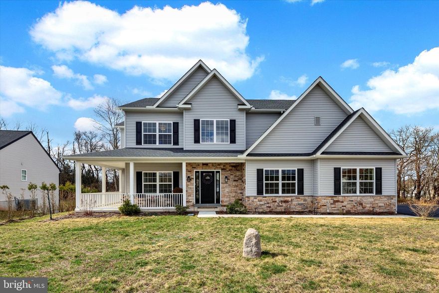 Discover this recently built, high-quality 2x6 construction home designed for both elegance and efficiency. Nestled in a small, peaceful community, this home features a tree-lined backyard with professionally crafted retaining walls, a 16x24 Trex deck, and landscape lighting, perfect for outdoor entertaining. Step inside to a breathtaking 2-story open foyer with a wide staircase and an open floor plan featuring 9-foot ceilings on the first floor and luxury vinyl plank flooring throughout. The gourmet eat-in kitchen boasts a 6-foot island, granite countertops, and stainless steel appliances, while the expansive living room is highlighted by a gorgeous gas stone fireplace. Additional first-floor spaces include a formal dining room and a private office, ideal for working from home. Upstairs, retreat to the luxurious master suite, complete with a private reading room, a spa-like master bath with a tiled double shower, and a spacious walk-in closet. The oversized 2-car garage provides ample storage, while the large walk-out basement with 9-foot ceilings is ready to be finished to your liking. This home is equipped with propane heating, appliances, and a gas fireplace, powered by a seller-owned 1,000-gallon propane tank for cost-effective energy use. Conveniently located just minutes off Rt. 422, with easy commuting. Enjoy nearby recreation at Pineland Park and the Daniel Boone Homestead, all within the Exeter School District. Don’t miss this exceptional home—schedule your showing today!