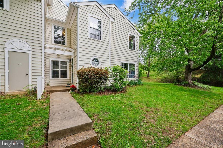 Sunlit and lovingly cared for, this delightful  End-Unit 2-Level Home is waiting for you! Open floor plan, windows/natural light on two sides, 3 good-sized bedrooms, 2 full baths and 1 half bath grant bright and  "easy-breezy" living convenience. The large, table-space kitchen is equal in size to those commonly found in single family homes with abundant cabinetry and counterspace, built-in microwave, and stainless steel appliances. Both the living room and dining area offer ample gathering spaces with fireplace access. This unit is one of the larger sized units in the subdivision boasting 1,356 sq. ft of space (many of the other units are 1,325 sq. ft.).  Further, some units place a bedroom on the main level. In this unit, all  three bedrooms are UPSTAIRS, satisfying those who need the convenience of being on the same floor, and granting much needed privacy from gatherings and guests below. The dining room opens up to a charming patio area via double French doors,  perfect for early morning coffee, sipping afternoon lemonade, or cook-outs and barbecues.  The large primary suite boasts two separate closets and independent "his-and-hers" sinks in the ensuite primary bath. Fresh paint throughout, new carpet, in-unit washer and dryer, community pool, and plenty of unassigned parking for family and friends add to the beauty and benefits of this property. Cradled between Clopper Road, Father Hurley Blvd. and Germantown Road, this home offers the peace of a quiet neighborhood yet is conveniently located, granting easy access to stores, shopping, daily essentials, restaurants, movies/entertainment, and major transit routes. Seller must find her new Home of Choice and will need a rent-back period. Don't miss this gem; there is nothing to do but move in! Come see 32 Amarillo Court today!