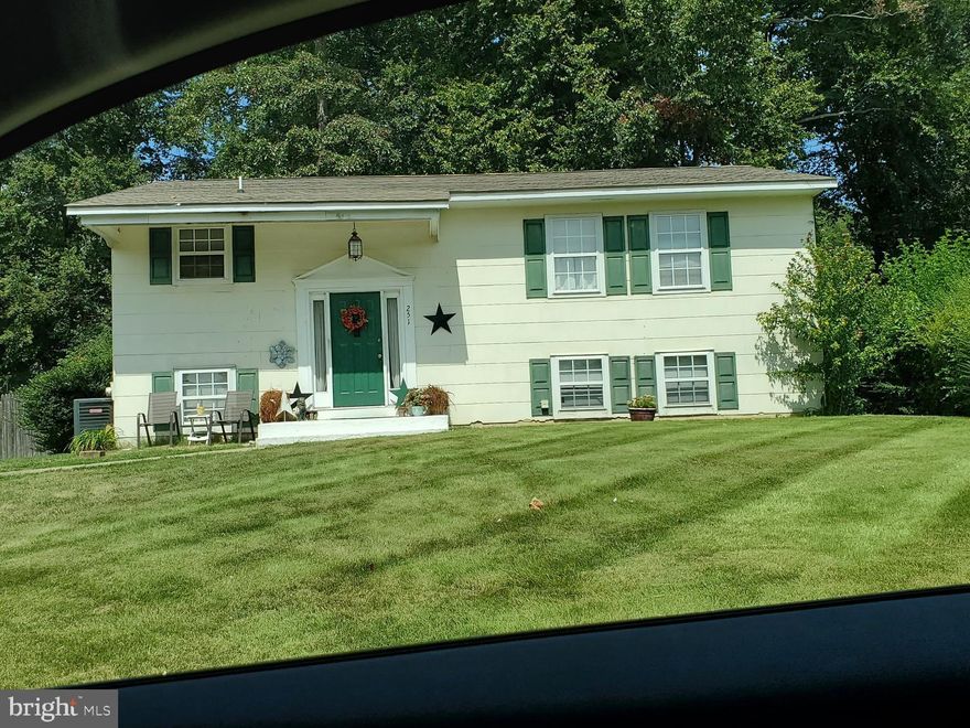 This house could use some sprucing up but has the potential to be a wonderful home or rental.  Kitchen is in decent shape,  carpet and paint needed throughout most of the house.  Has h/w floors in the dining area and living room that need tlc but could easily be brought back to life.  The lower level is partially finished with a large family room area and another area that could be finished as an additional bedroom, or flex space to suit your needs.  
The flooring in kitchen has just been redone, and the water heater is only 4 months old.  There are some replacement windows, the architectural roof is 15 years old, and AC is 5 years old.  
If you choose to use this as a rental you should be able to easily get $1800/mo.  Or if you buy and renovate comps show it would be valued close to $300K.  Choose how you want to make the money on this super convenient property.   
Just over the DE line, close to Walmart for everyday shopping needs and easy access to Rt 95 for commutes.  Oh, by the way, if you are into the boating or recreational water sports Elkton has numerousl marinas and boat launches.   Elkton is a lively place with a downtown area, Elk Neck State Park for camping, and hiking, there are numerous wineries and breweries and plenty of areas for horse riding. 
 Something for everyone so schedule your showing today!