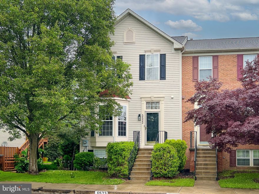 PRICED WELL WITH ATTRACTIVE EQUITY. Back to active due to breakdown in negotiations. This is a well maintained end unit Townhome nicely tucked away in the sought after neigborhood of Ballenger Crossing. The ROOF was replaced in the last 5 years, HVAC 4 years, HARDWOD FLOORS in 2022, WATER HEATER in 2017 and ALL STAINLESS  STEEL APPLIANCES in the in the last year.  Upon entering you are greeted with a ton of natural light bursting through the bay window and added side window compliments of being an end unit. Beyond you'll find a "Chef's desired kitchen" with  prepping island, ton of cabinetry, an eat-in kitchen and pantry. The sun nook off the kitchen gives room to a "formal dining area" and should you need a change of view, take your family and friends to the deck where you'll be one with nature in the privacy of your own green space "Pricelss". Upstairs you'll find 2 bedrooms with a hall bath, PLUS a very spacious master bedroom, and bathroom with SOAKING TUB, STANDING SHOWER, DOUBLE SINKS and walk-in closet. The lower level is fully finished with carpet throughout in the very spacious rec. room, a FOURTH BEDROOM that was converted to a laundry room, a full bath, utility room and storage. Take a walk to the backyard that is fully fenced with a rain burrow and an all-purpose storage shed. Security cameras are on site and can be conveyed with the property with minimal monthly subscription. You are 10 minutes away from downtown Frederick, what else could you ask for? Schedule your viewing today. PLEASE DO NOT SHOW UP WITHOUT AN APPOINTMENT AND DISTURB THE OCCUPANT.