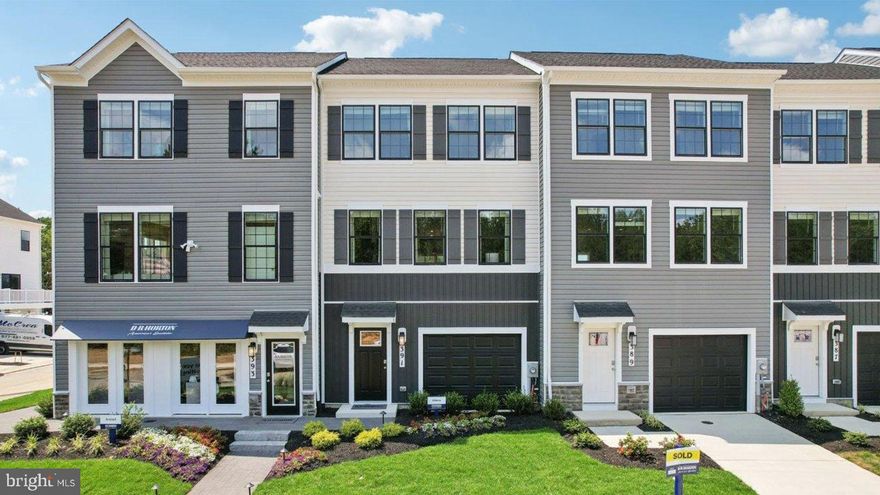All closing costs paid with the use of our preferred lender DHI Mortgage (*Must settle by 3/28/25) The Adams townhome design by D.R. Horton offers a cozy and modern living space spanning 1,889 sq. ft., featuring 4 bedrooms, 3.5 bathrooms, and a 1-car garage. This home includes top-of-the-line amenities, such as granite countertops, stainless steel appliances, and recessed lighting in the kitchen. With D.R. Horton's smart home features, below market interest rates, and generous closing assistance, this home provides exceptional value. Customize the lower level bonus space into a rec room, home office, or 4th bedroom to suit your lifestyle. Additional highlights of the Adams design include spacious 9 ft ceilings on the main level, an oversized kitchen island, upgraded maple cabinets, stainless steel appliances, luxury plank flooring on the main level, and the inclusion of the Home is Connected technology package.