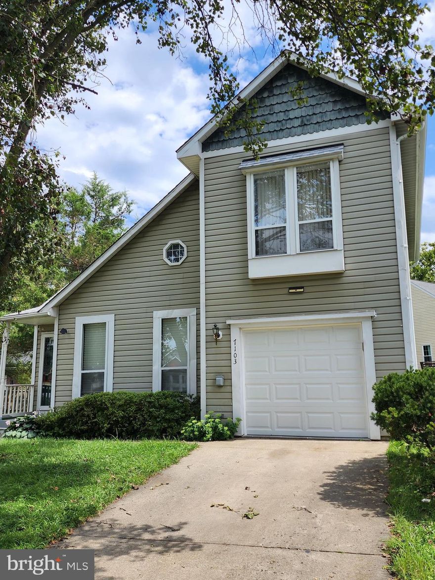 Nestled in a peaceful and sought-after neighborhood, this exquisite single-family home offers a perfect blend of comfort and style. With 4 bedrooms, 2 full bathrooms, and a convenient half bath downstairs, this residence features freshly painted walls, new kitchen countertops, and updated bathrooms. The deck just outside the kitchen makes it an ideal spot for gatherings or personal relaxation. Venture downstairs to discover the finished basement, providing an excellent area for a home office, recreation room, or additional living space, limited only by your imagination. This home also features a one-car garage with the added convenience of a Tesla charger, reflecting a commitment to eco-friendly living.  In close proximity to local schools, parks, shopping centers, and major transportation routes, this location offers both convenience and tranquility. Whether you're commuting to work or exploring the local community, everything you need is just a stone's throw away. Don't miss out on the opportunity to call this stunning property your home.