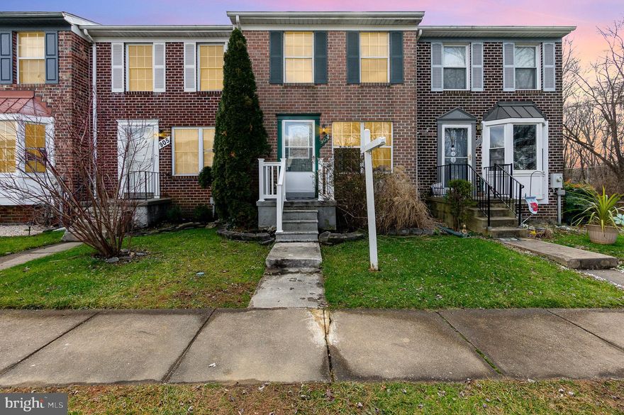 Welcome home! This 3-bedroom home has 2 bedrooms & a full bath on the upper level, 3rd bedroom if needed and half bath located on the lower lever. Freshly painted with neutral colors throughout. Brand new carpeting & flooring on the lower level with level walkout. Spacious kitchen with pantry &  sliding glass door opens to new deck.  Cleaned & ready for your move in. Walking distance to parks, ponds & walking areas. Minutes from Bel Air shopping, library, restaurants.
