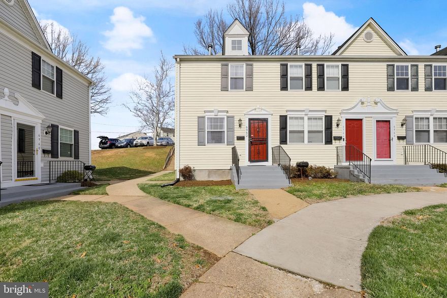 Newly renovated 3 bedroom end unit situated in a gated community. This home features a brand new refrigerator, granite countertops, fresh paint, new carpets, LVP flooring, and more! Located within close proximity to shopping centers, the metro station, DC, and your main access routes, you'll never have trouble getting to where you need to be. Relax a bit knowing that all exterior maintenance, parking, and water are included in the condo fee. Schedule your tour today!