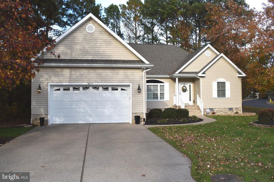 Don't miss out on this better than new custom built one story home on private pond with an abundance of charm and upgrades including updated cabinetry and hardware* new stone counters* new stainless steelappliances* updated baths*new plantation shutters* gleaming wood floors and lots lots more! Private rear deck and  custom oasis overlooking pond make this one of the area's best buys.